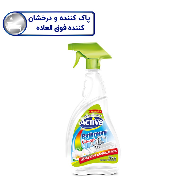 اسپری تمیزکننده حمام و شیرآلات اکتیو