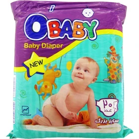 پوشک معمولی سایز بزرگ OBABY