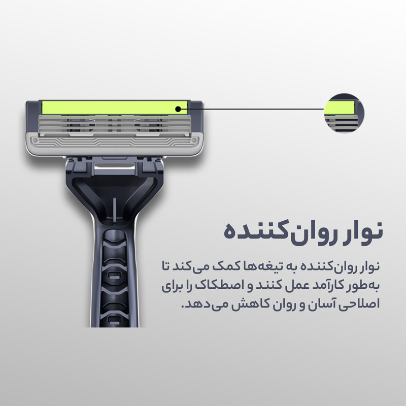 ژیلت وکیوم 3 تیغه دورکو اصل