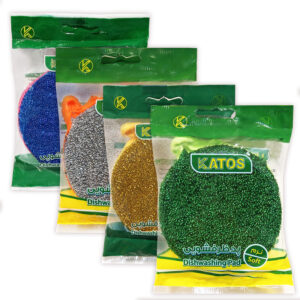 پد ظرفشویی خورشیدی دو طرفه کاتوس