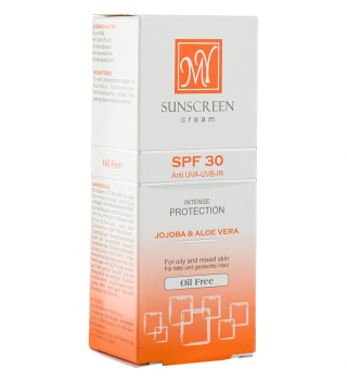 کرم ضدآفتاب فاقد چربی SPF30 مای