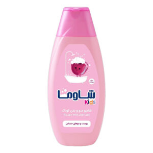 شامپو بچه شاوما مدل دخترانه حجم 400 میلی لیتر